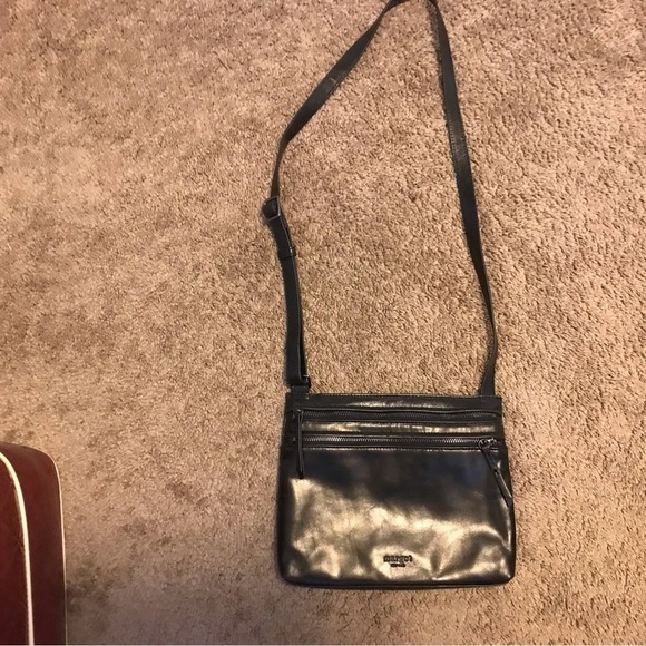 Margot Leather Crossbody - Picture 1 of 9